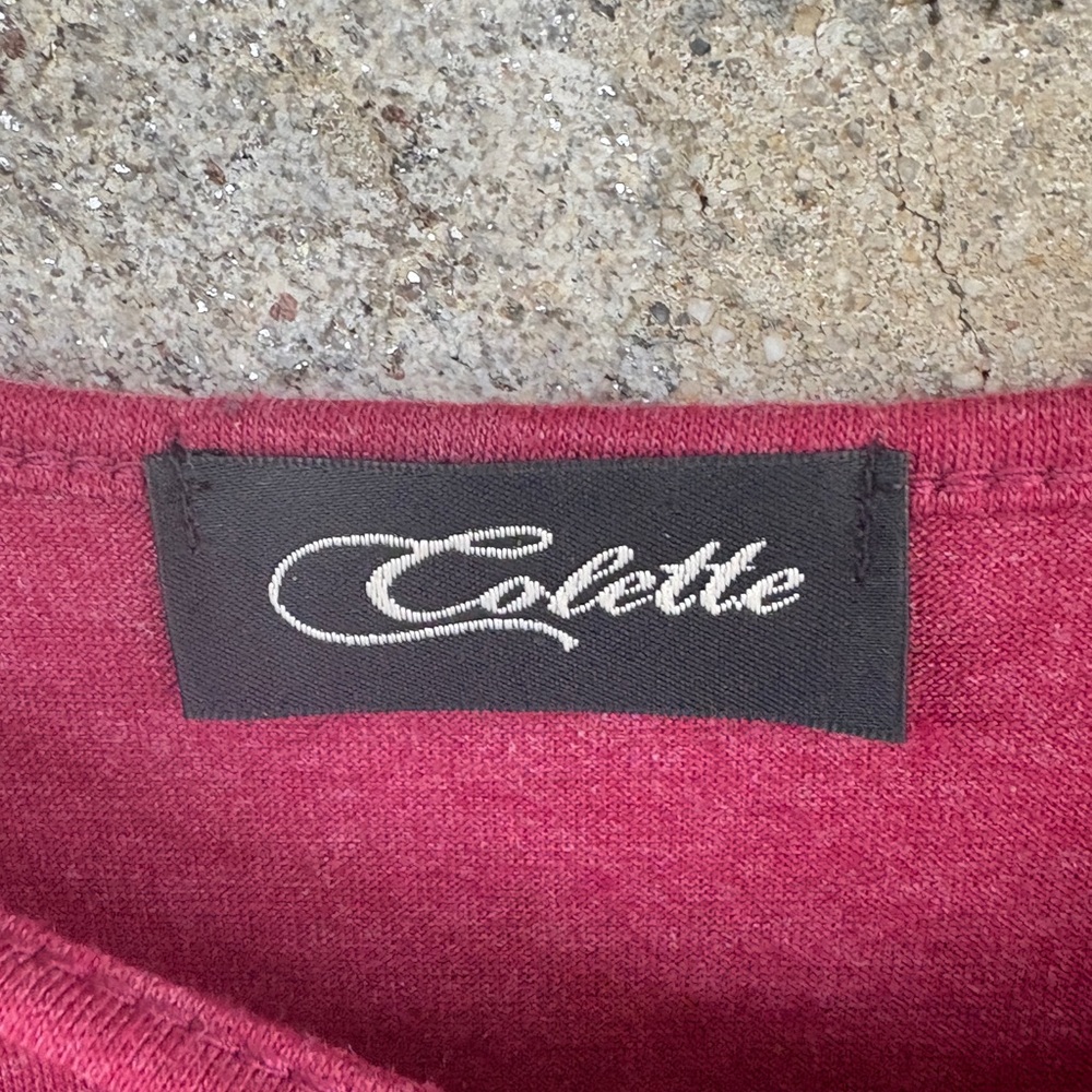 Colette Romey Cold Shoulder Knit Tee - Picture 8 of 11